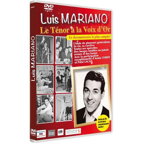 Luis Mariano Le Tenor A La Voix Dvd+Cd de Marianne Mlodie