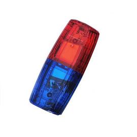 Lumiere LED de nuit en iode rouge et bleu, clignotant d'urgence