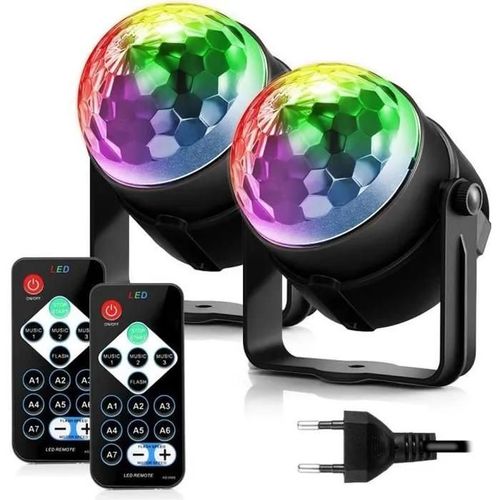Lumire Soire Lampe de Scne clairage de Discothque Projecteur Effet Spot Stade Tlcommande pour Fte, Soire, Bar, Anniversaire