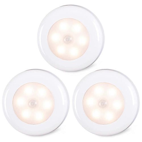 Lumires  Dtecteur De Mouvement  LIntrieur, Lumire Led Sans Fil Sous LArmoire Active Par Le Mouvement, Lumire DEscalier De Nuit Pour Armoire B