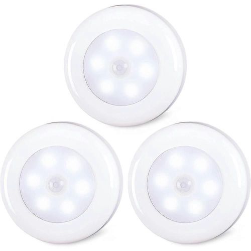 Lumires  Dtecteur De Mouvement Intrieures, Led Sans Fil Sous LArmoire Lumire Active Par Le Mouvement, Lumire DEscalier De Nuit