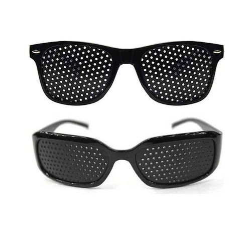 Lunettes Anti-Myopie Astigmatisme,Correction De La Vision,Lunettes  Trous D'pingle Avec Trous Pour Hommes Et Femmes,Amlioration De La Vue - Type A-C