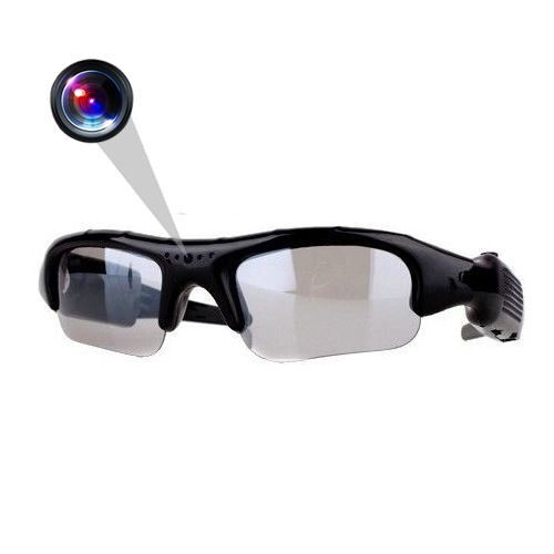 Lunettes de Soleil Camra Cache Espion Microphone Miniature Appareil Photo Noir + SD 32Go YONIS