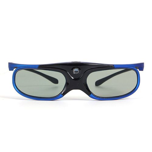 Lunettes universelles 3D pour Xgimi Z3/Z4/Z6/H2,crous G1/P2,obturateur actif,96-144HZ,Rechargeable,projecteur BenQ Acer DLP LINK,tendance 2025 - Type 1PC Blue