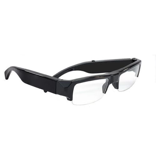 Lunettes verres transparents camra espion vidos Full HD 1080P son
