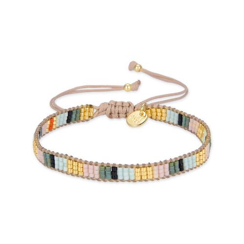 Luxenter Bracelet En Cristal Multicolore Fini En Or Jaune 18k - Lukshu