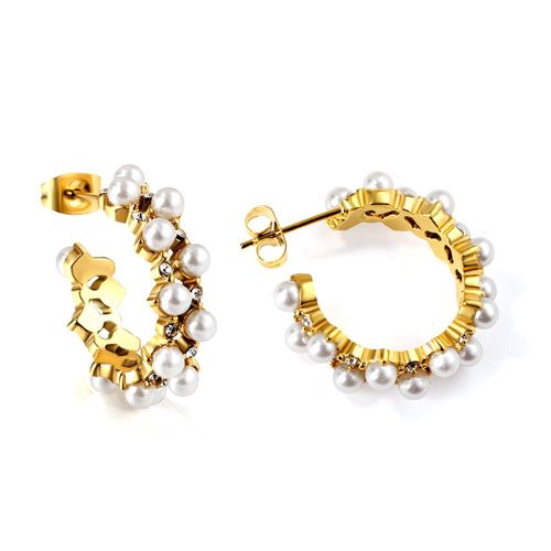 Luxusteel-Boucles D'oreilles Croles En Acier Inoxydable Pour Femme, Pendentif En Forme De Cuir Oral Elu Carr, Vert Et Blanc, Cadeaux