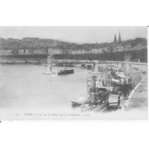 Lyon - Vue Sur La Sane , Vers Les Chartreux - 1er Choix - Ref 060967