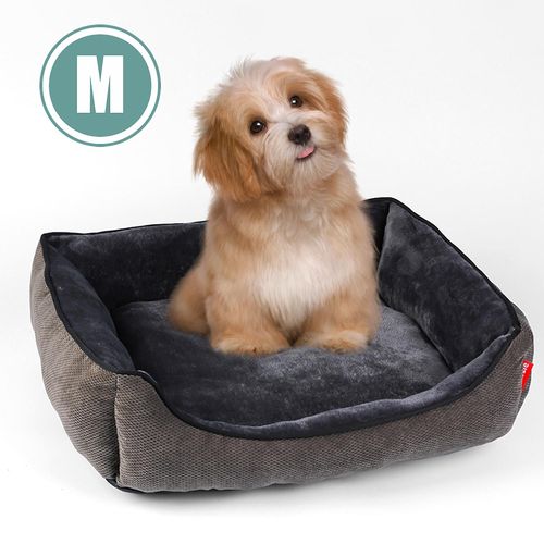 M Flanelle Simple Carr Litire Pour Animaux De Compagnie Doux Confortable Sommeil Profond Lit Pour Chat Lit Pour Chien