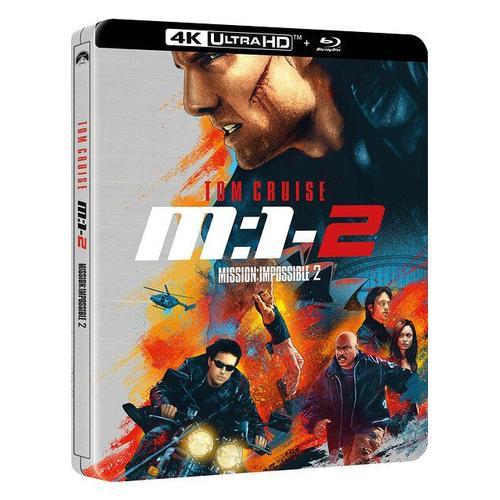 M:I-2 - Mission : Impossible 2 - 4k Ultra Hd + Blu-Ray - dition Steelbook Limite de John Woo