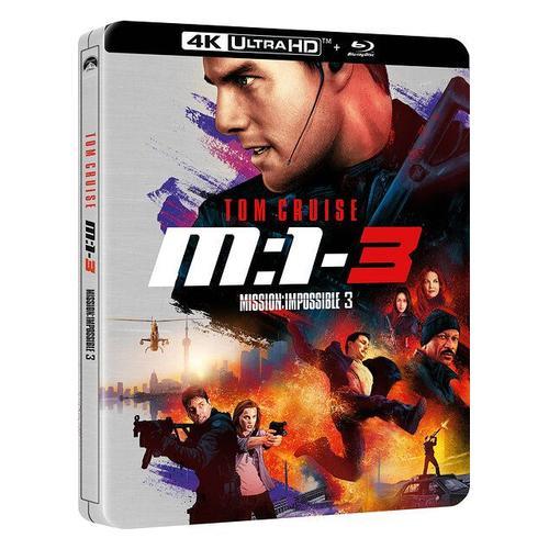 M:I-3 - Mission : Impossible 3 - 4k Ultra Hd + Blu-Ray - dition Steelbook Limite de J.J. Abrams