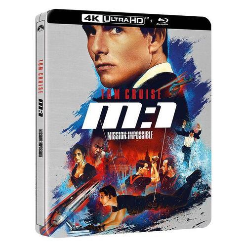 M:I : Mission : Impossible - 4k Ultra Hd + Blu-Ray - dition Steelbook Limite de Brian De Palma