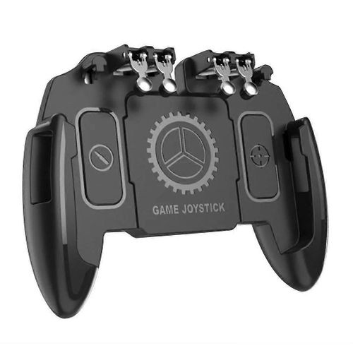 M10 Six Finger Pubg Mobile Joystick Controller L1 / R1 Dclenche Une Manette De Jeu Pour Tlphones 4,7-6,5 Pouces