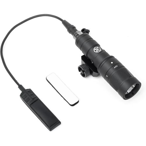 M300w Lampe De Poche Airsoft Lumire Flash Lampe De Reconnaissance De Lampe De Poche Tactique  500 Lumens Avec Interrupteur De Coussin De Pression Pour Le Ferroviaire Picatinny De 20 Mm