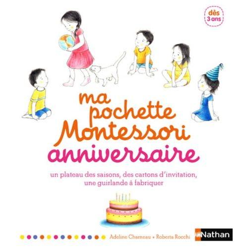 Ma Pochette Montessori D'anniversaire   de Charneau Adeline  Format Etui 