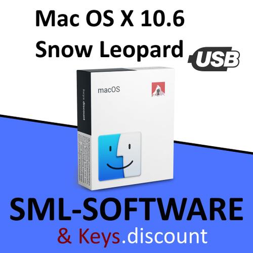 Mac Os X 10.6 Snow Leopard Sur Cl Usb