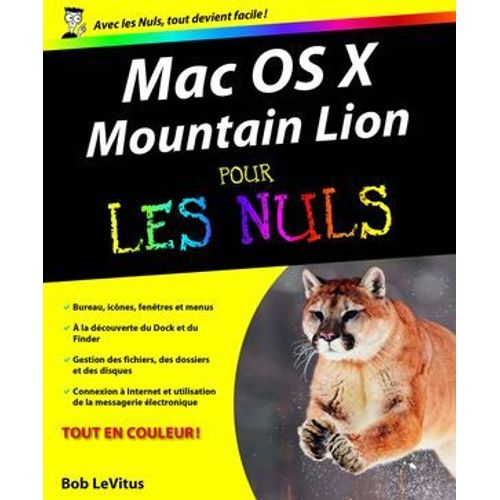 Mac Os X Mountain Lion Pour Les Nuls  
