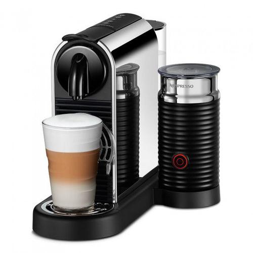 Machine  caf Nespresso CitiZ Platinum and Milk Stainless Steel C