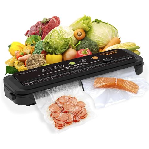 Machine  Emballer Sous Vide Puissante Mais Compacte Machine  Sceller Les Aliments - Noir[GAU642029]