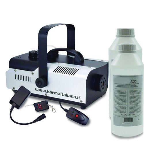 Machine  fume Karma DJ902 - FOGGER 900W, Capacit 1L, Tlcommandes sans fil/filaire