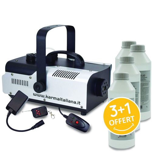Machine  fume Karma DJ902 - FOGGER 900W, Capacit 1L, Tlcommandes sans fil/filaire