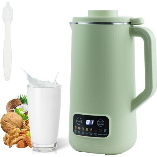 Machine  Lait Vgtaux, 600Ml Machine  Lait De Noix Automatique, Machine  Lait De Soja Avec 10 Lames De Feuilles, Blender Multifonctions Chauffant Professionnel Pour Avoine, Soj[MIN5280977]