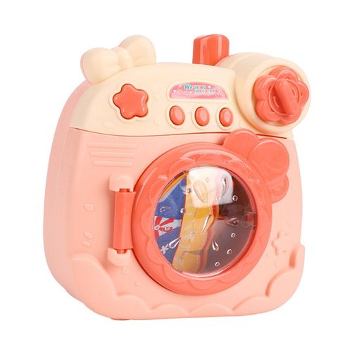 Machine  Laver Et Scher Pour Bb, Simulation De Jouet lectronique, Tambour Unique Avec 17 Accessoires De Lavage, Pour Un Jeu Raliste