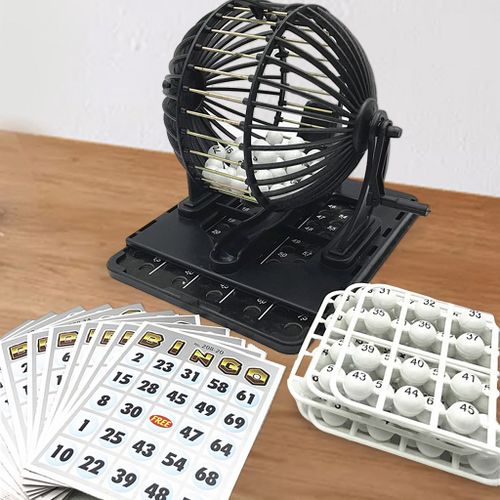 Machine  Loto Rutilisable Pour Ami, Jeu De Puzzle, Divertissement, Fte  Domicile, Groupe Familial
