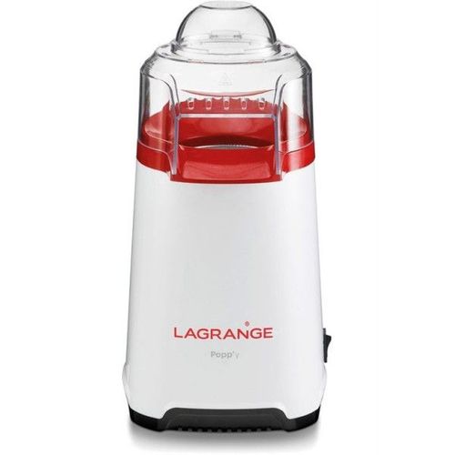 Machine  pop corn Lagrange Popp'y 1200 W Blanc et Rouge