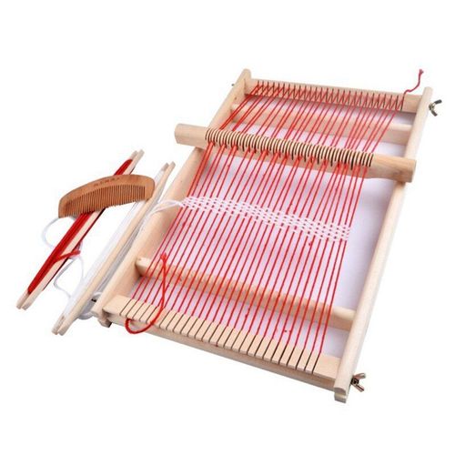Machine  Tricoter  Chaud Enfants ducatifs Bricolage Durable Cadre En Bois Cadeau Jouet Assembler Tissage Mtier  Tisser Artisanat Facile  Utiliser Tradi