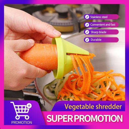 Machine De Dcoupe De Lgumes Conique Et Multifonctionnelle, Accessoire En Forme De Spirale, Rpe Rotative, Systme Cratif De Cuisine