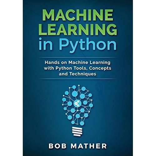 Machine Learning In Python    Format Broch 