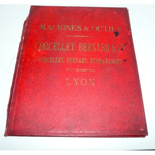 Machines & Outils Corcellet Bernard & Cie Lyon, Classeur Ancien