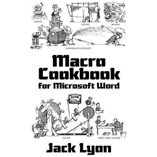 Macro Cookbook For Microsoft Word    Format Broch 