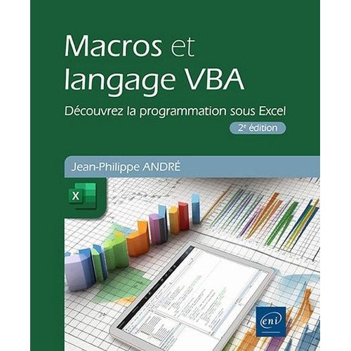 Macros Et Langage Vba - Dcouvrez La Programmation Sous Excel    Format Grand Format 