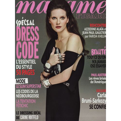 Madame Figaro / 01-10-2011 N20890 : Julie Delpy (3p) Mlanie Laurent (2p) Paul Auster (3p)