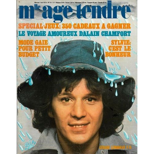 MADEMOISELLE AGE TENDRE 113 1974 LENORMAN/MIKE BRANT/V JANNOT/DELON/CHAMFORTVARTAN HALLYDAY 