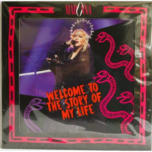 Madonna Welcome To The Story Of My Life 3lp + Dvd Red Sleeve / Pochette Rouge - Colour Vinyls / Vinyles Couleur - 