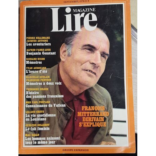 Magazine Lire Septembre 1978 / 12