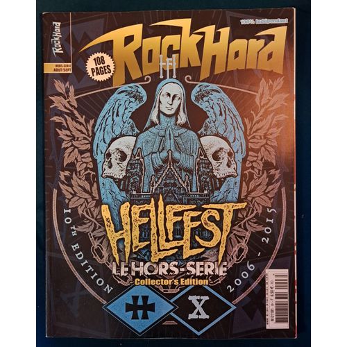 Magazine Rockhard Hors-Srie N8 - Hellfest 10e dition 2006 - 2015