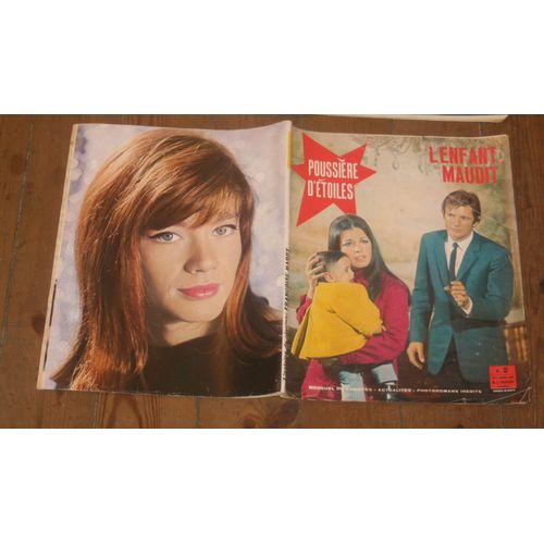 Magazine Roman Photo / Dos De Couverture 1 Page Francoise Hardy / Charles Aznavour Avec Mireille Mathieur , Nicoletta Et Pia Colombo 2 Pages / Alain Delon 1/2 Page / Brigitte Bardot 1/2 Page 4