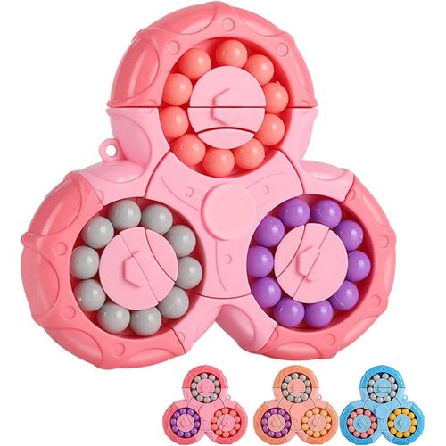 Magic Bean Cube rotatif - Jouet cratif pour doigt