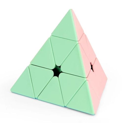 Magic Cube-Moyu Moyu Magic Tower Series 3me Ordre Macaron Couleur Pyramide