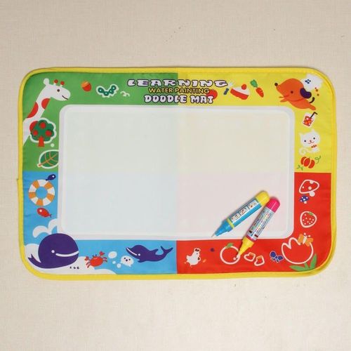 Magic Doodle Mat Colore Eau Peinture Tissu Reutilisable Portable Developpement Jouet Enfants Cadeau,Colore