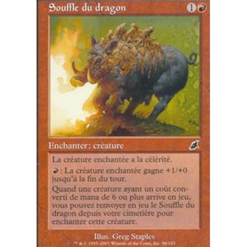 Magic The Gathering - Souffle Du Dragon (Dragon Breath)