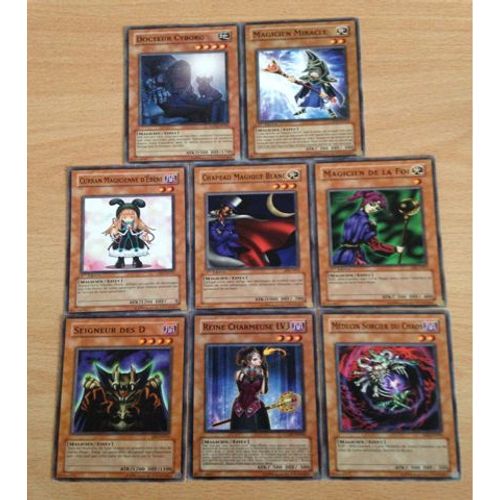 Magicien Miracle + Mdecin Sorcier Du Chaos + Magicien De La Foi + Chapeau Magique Blanc + Docteur Cyborg + Reine Charmeuse Lv3 + Seigneur Des D + Curran Magicienne D'bne