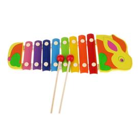 Jouet Musical 8 Tons Piano A Percussion Animal Bois Instrument Xylophone Jouet Cadeau Enfant Bebe Magideal Rakuten