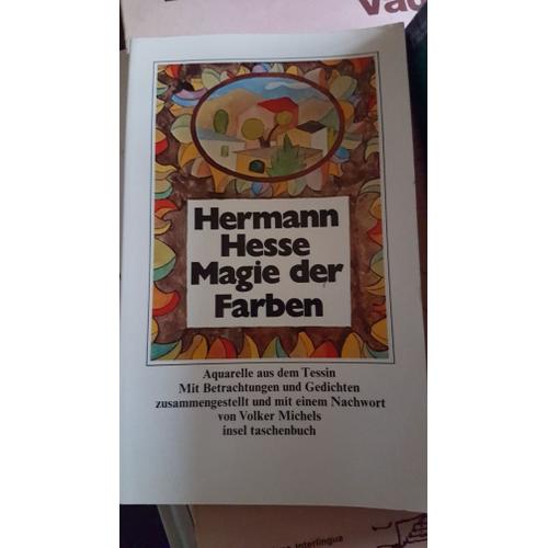 Magie Der Farben   de Hermann Hesse  Format Reli 