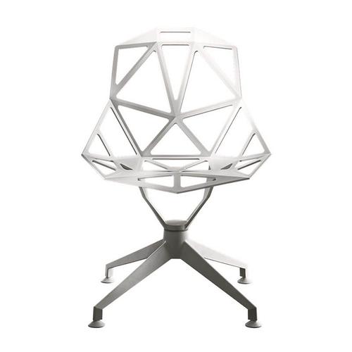 Magis Chaise Chair_One_4star (Blanc - Aluminium)