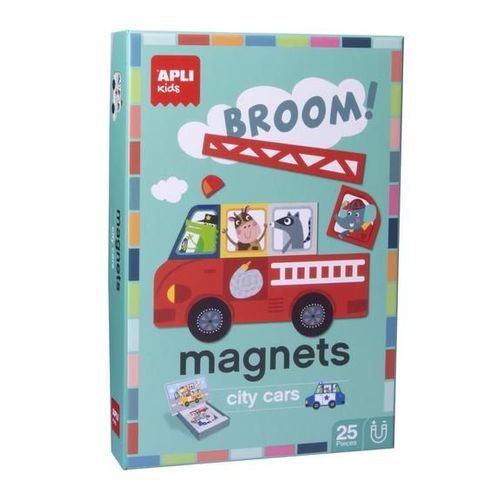 Magnets Dcouvrir Les Vhicules Professionnels Enfant - Apli Agipa